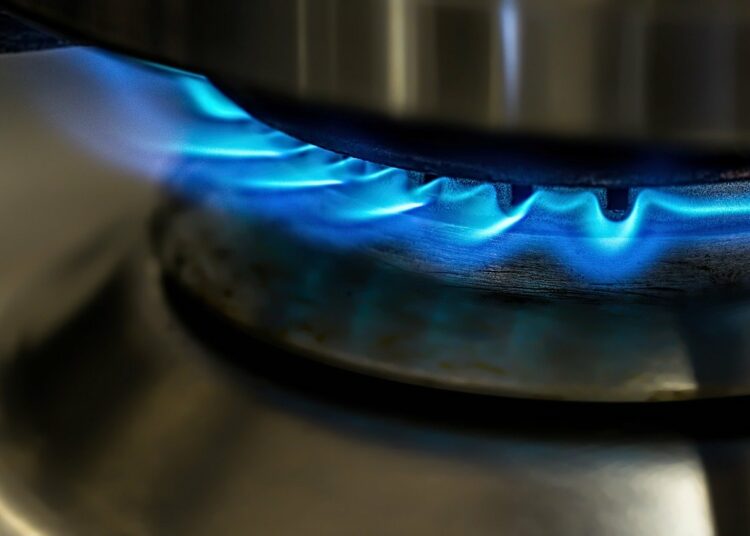 Flamme de gaz