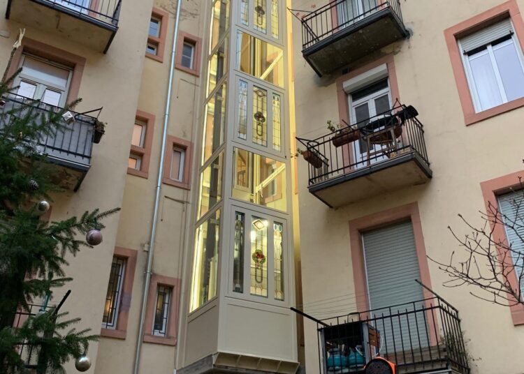 Création d’un ascenseur extérieur