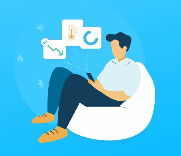 1ère application mobile qui permet de suivre, comprendre et maîtriser sa consommation d’énergie