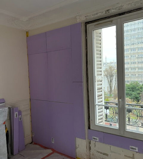 Isolation thermique par l’intérieur grâce au vide